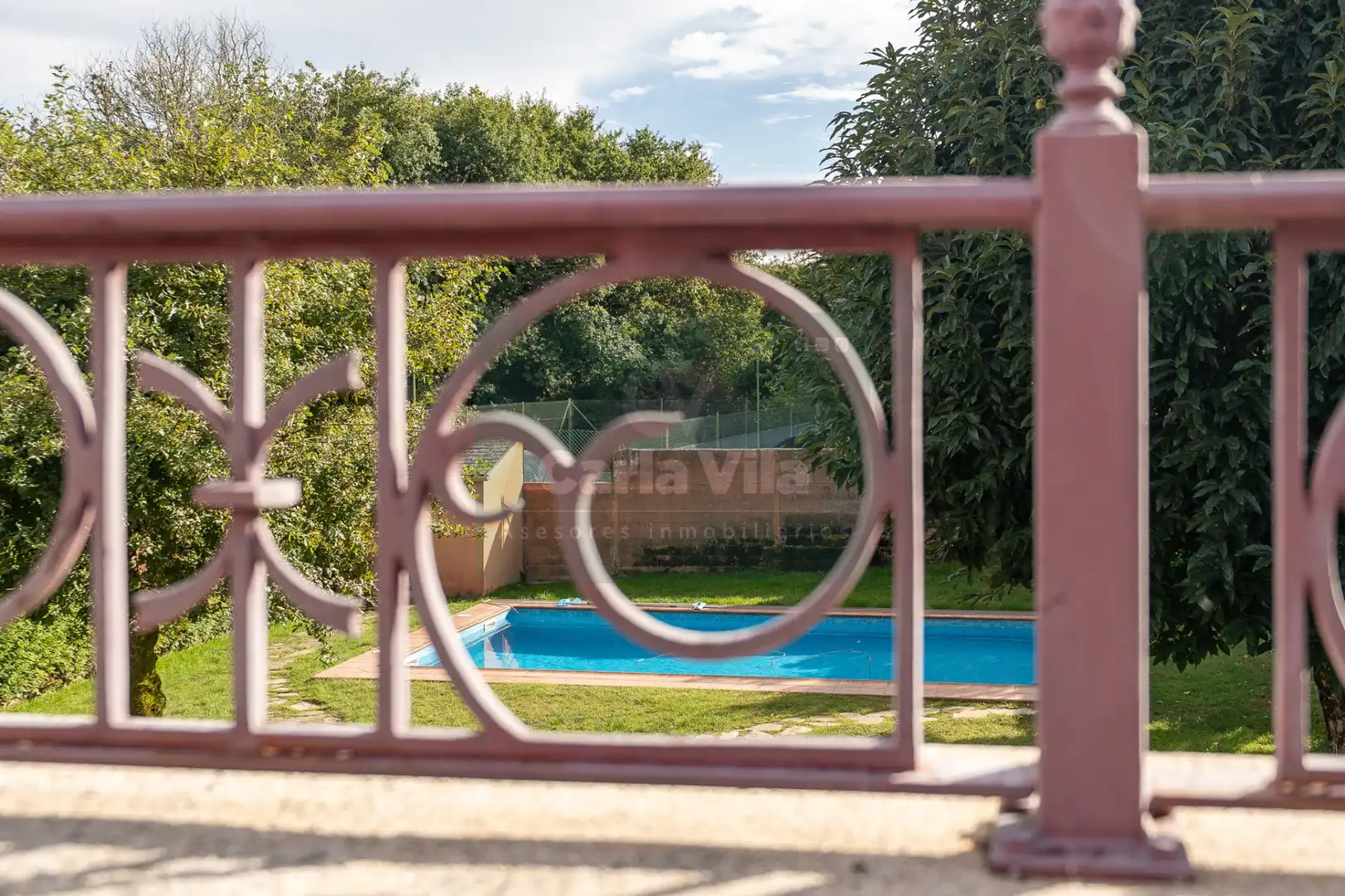Piscina de Casa o chalet en venta en Lugo con Calefacción, Jardín privado y Parquet