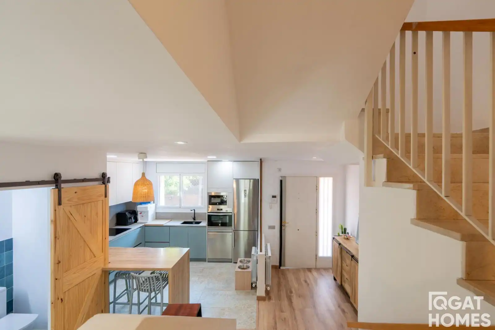 Cocina de Casa adosada en venta en Sant Cugat del Vallès con Aire acondicionado, Calefacción y Trastero