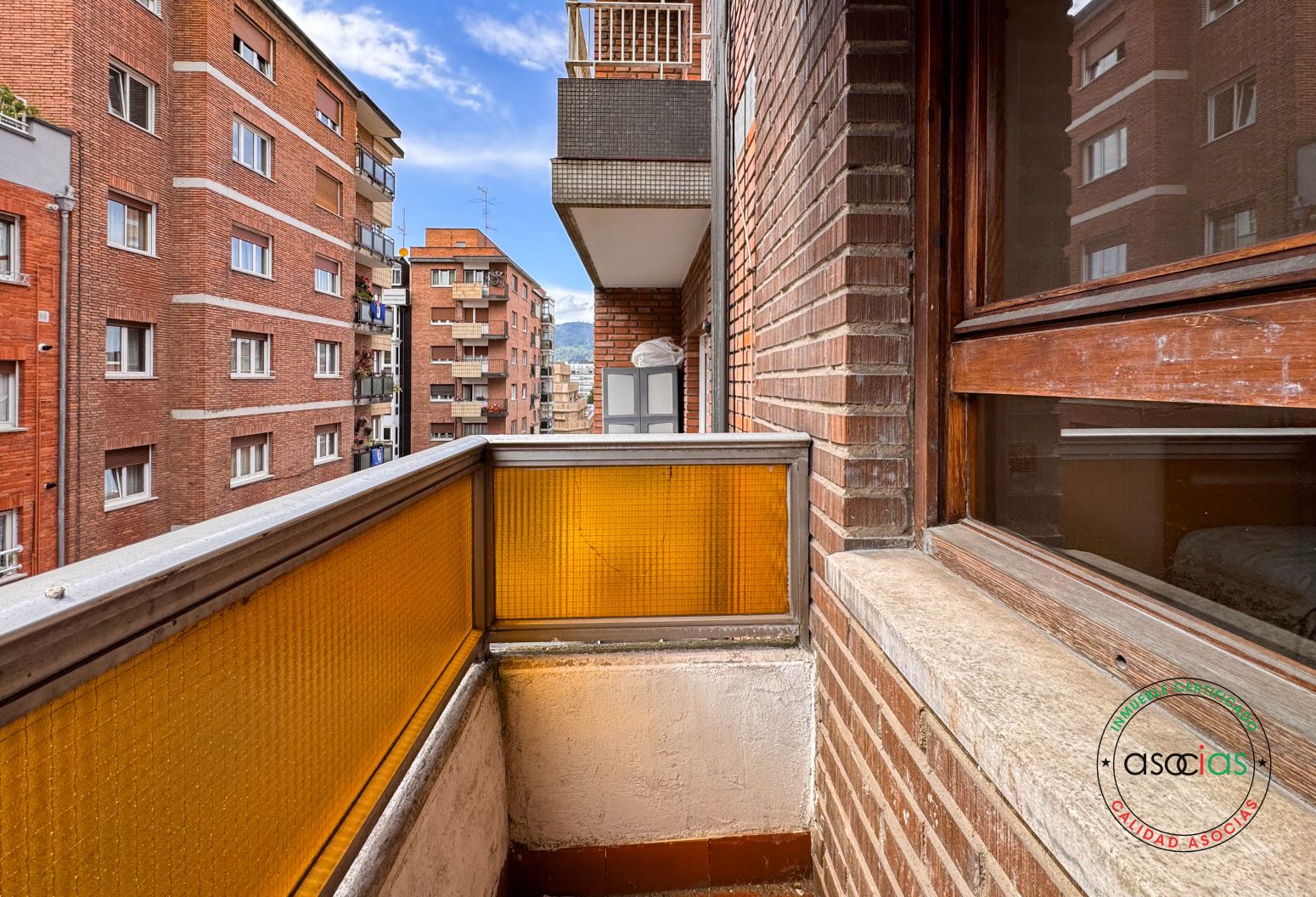 Balcony of Flat for sale in Oviedo   with Heating, Parquet flooring and Storage room