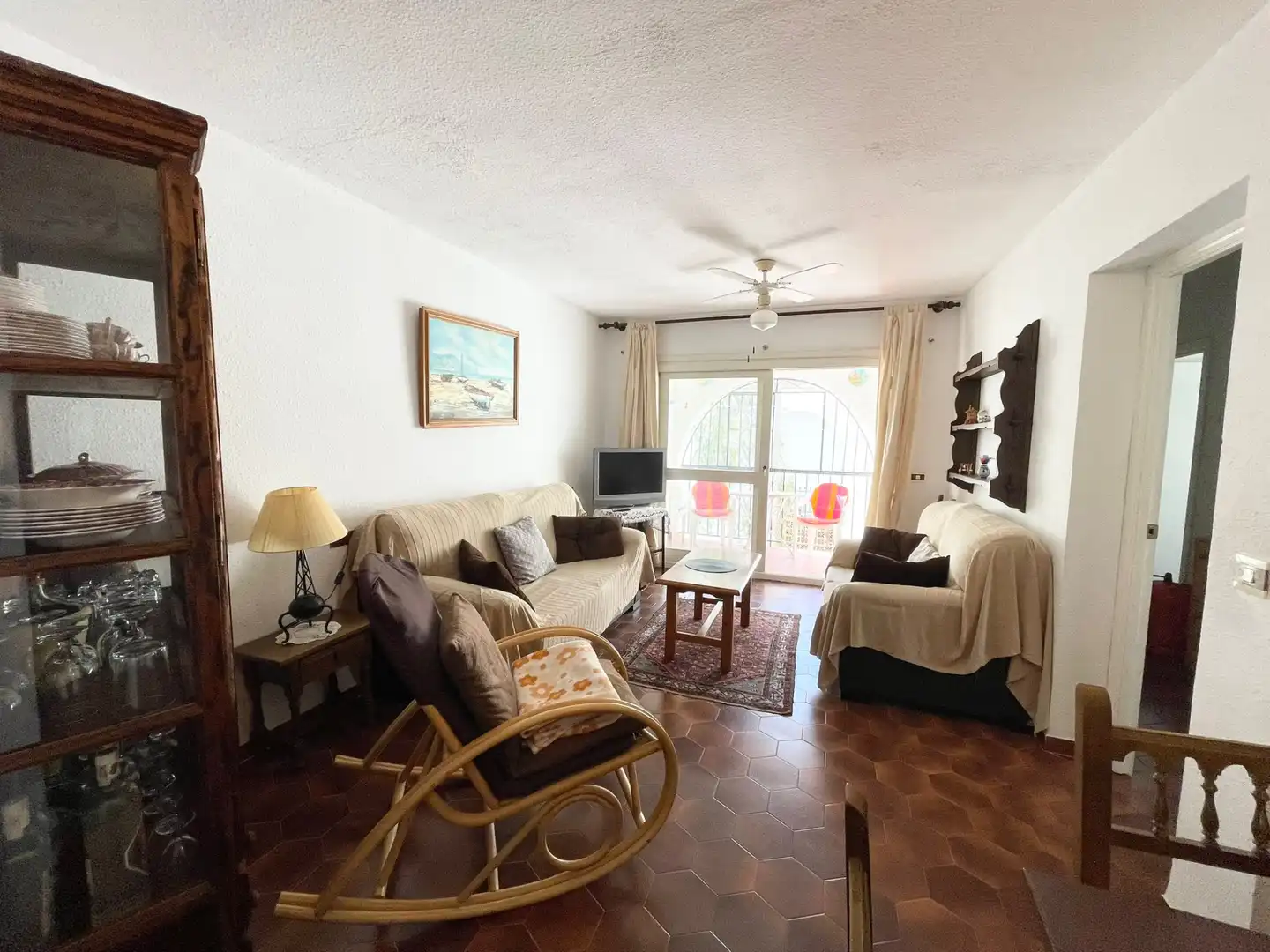 Living room of Apartments for sale in Torrox  with Terrace, Furnished and Community pool