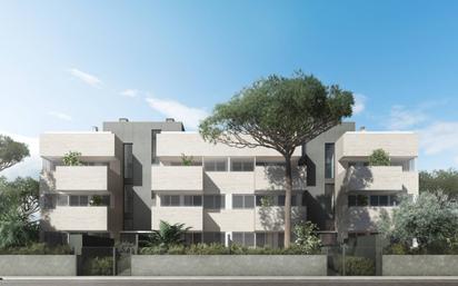 Exterior view of Flat for sale in Castelldefels  with Air Conditioner, Heating and Parquet flooring