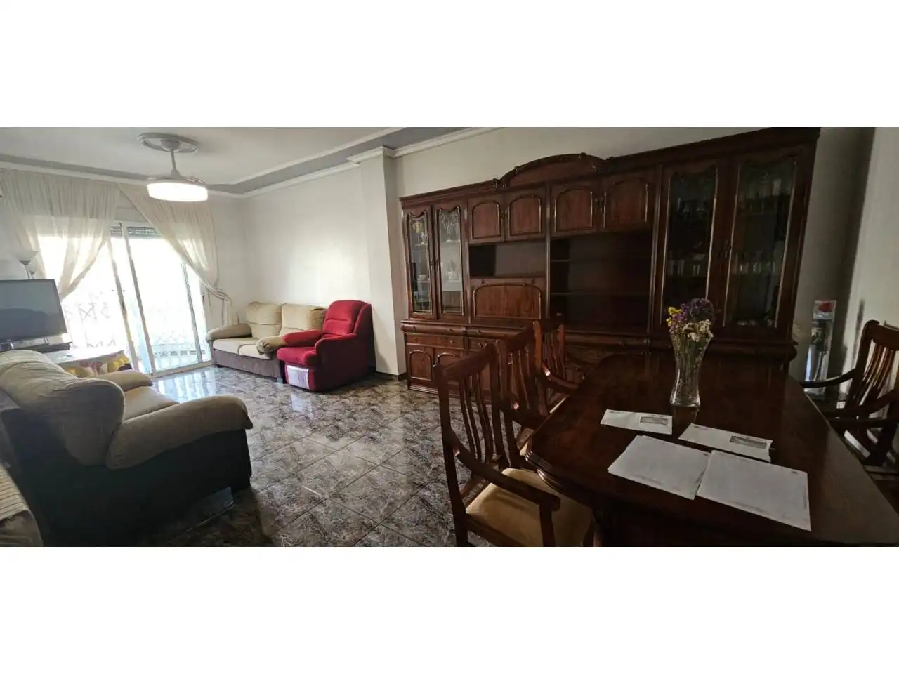 Sala d'estar de Casa adosada en venda en Molina de Segura amb Aire condicionat i Terrassa