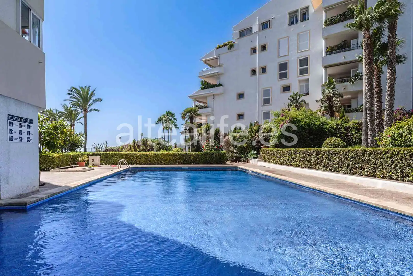 Vista exterior de Apartamento en venta en Altea con Aire acondicionado, Terraza y Trastero