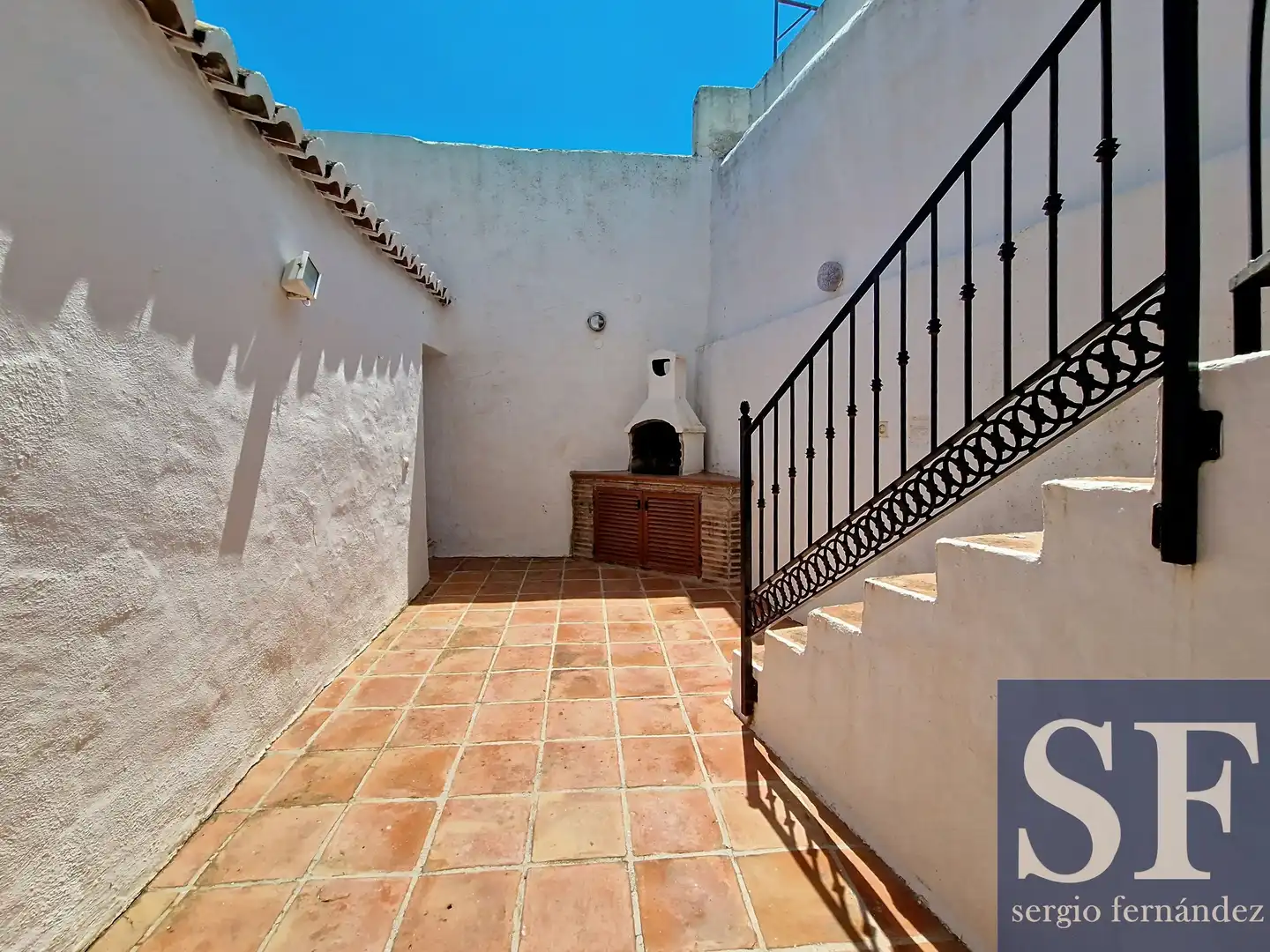 Terraza de Casa adosada en venta en Sedella