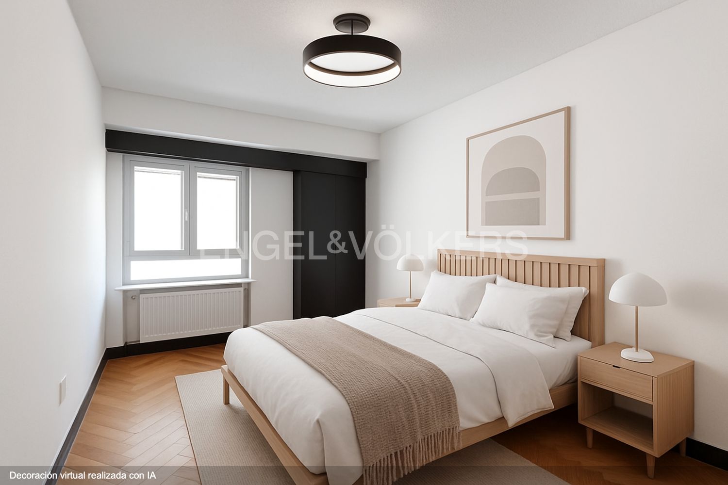 Dormitori de Apartament en venda en  Valencia Capital amb Aire condicionat i Calefacció