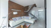Living room of Single-family semi-detached for sale in  Barcelona Capital  with Air Conditioner, Heating and Private garden