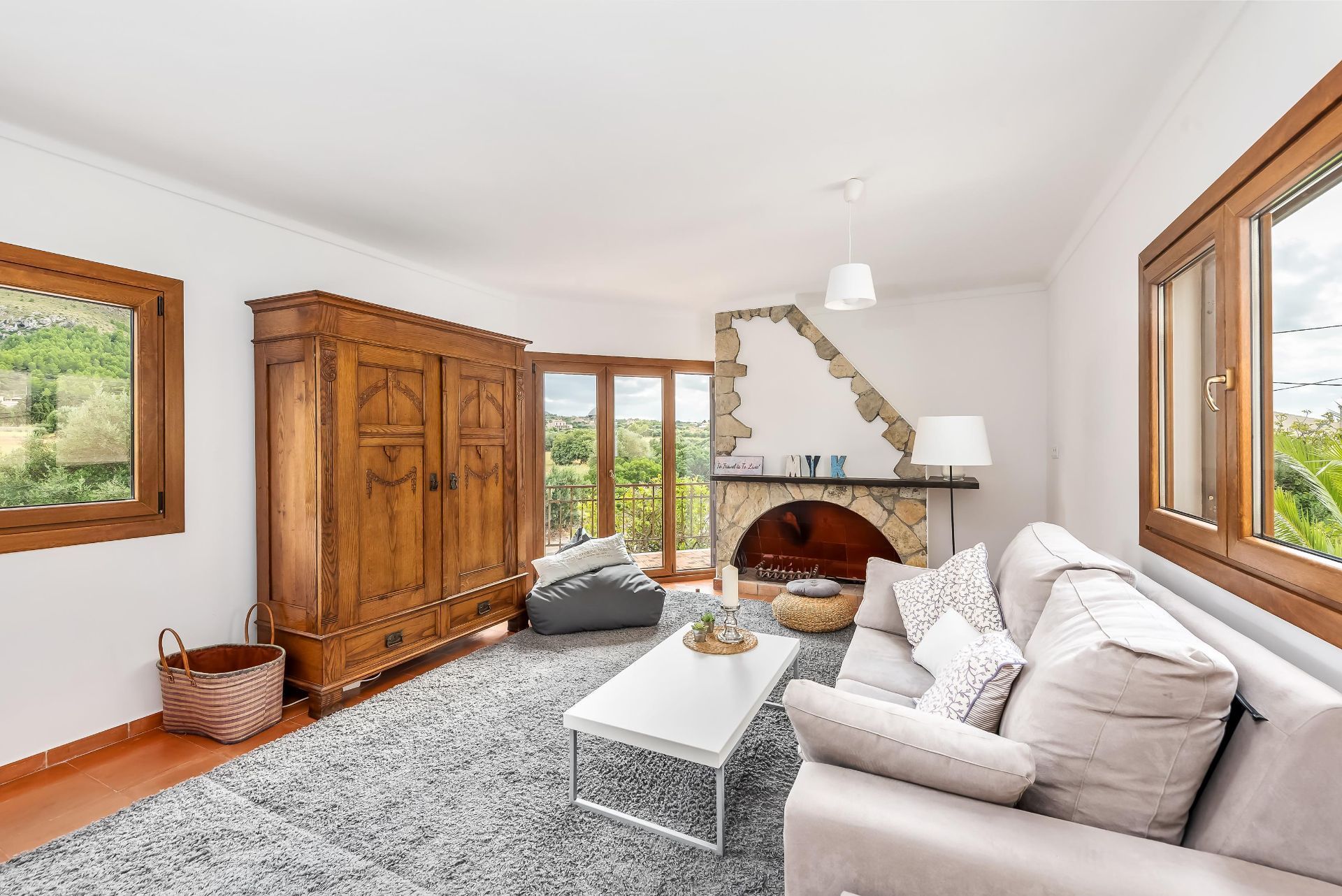 Sala de estar de Casa o chalet en venta en Artà con Trastero