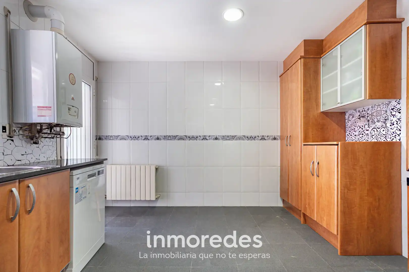 Cocina de Casa o chalet en venta en Badalona con Aire acondicionado, Calefacción y Trastero
