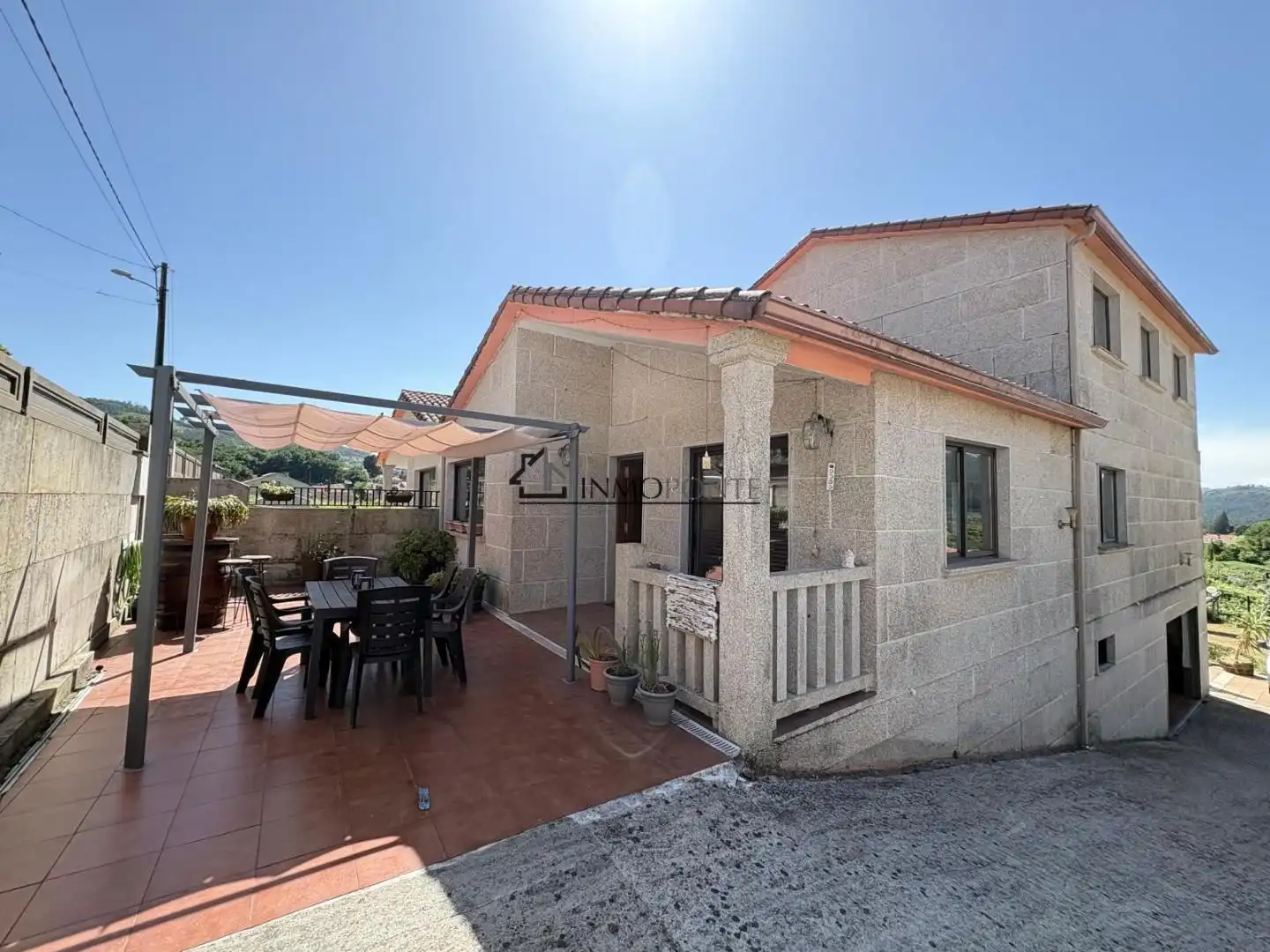 Terraza de Casa adosada en venta en Soutomaior con Calefacción, Jardín privado y Terraza