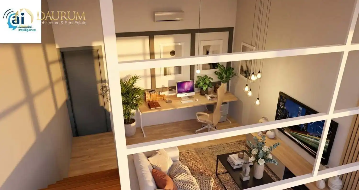 Sala de estar de Dúplex en venta en Madrid con Aire acondicionado y Calefacción