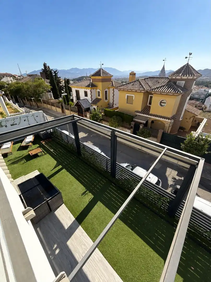 Terraza de Casa o chalet en venta en Málaga con Aire acondicionado, Calefacción y Jardín privado
