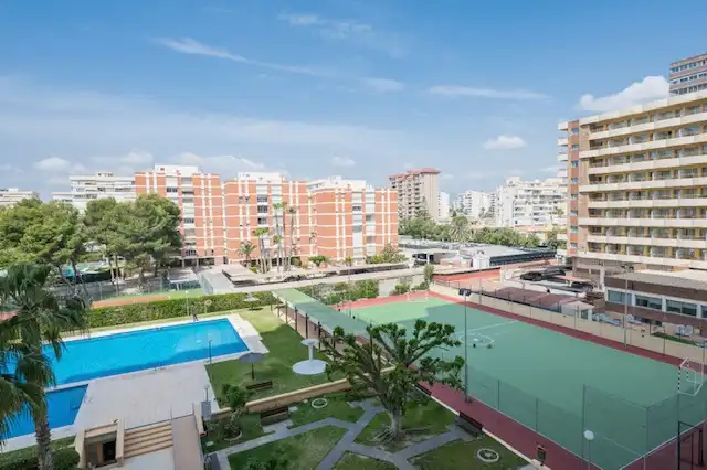 Schwimmbecken von Wohnung zur Miete in Alicante / Alacant mit Klimaanlage, Heizung und Terrasse