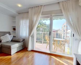 Bedroom of Flat to rent in  Valencia Capital  with Terrace and Balcony