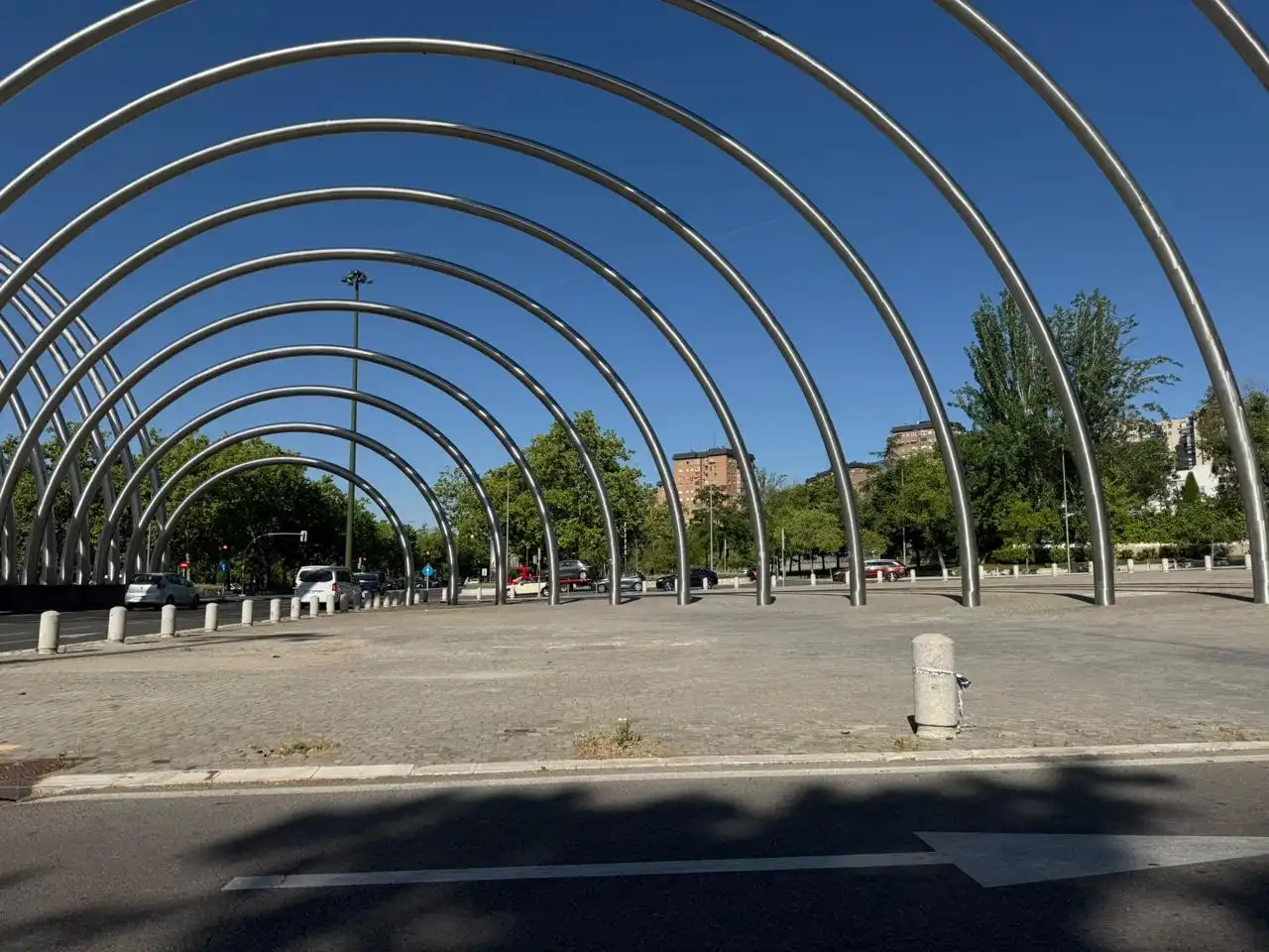 Vista exterior de Pis en venda en Madrid amb Parquet i Terrassa