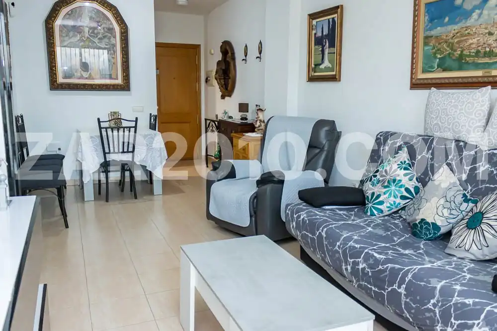 Living room of Apartments for sale in Garrucha  with Air Conditioner