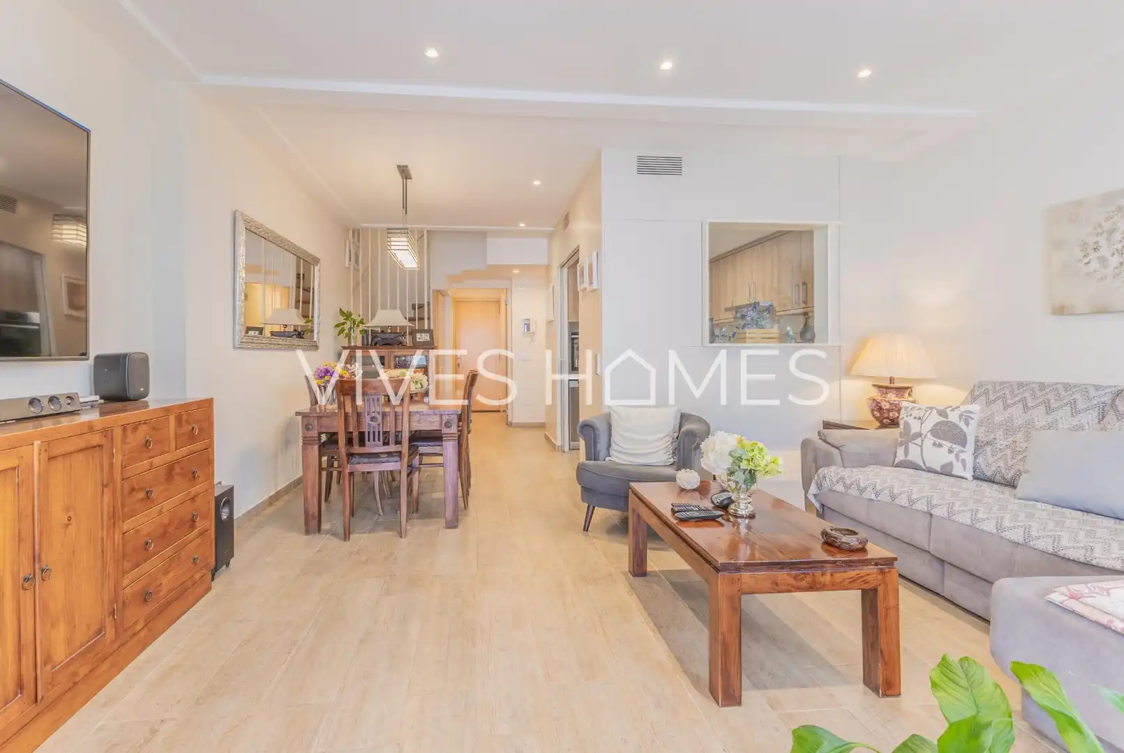 Living room of Duplexes for sale in Mataró  with Air Conditioner, Heating and Terrace
