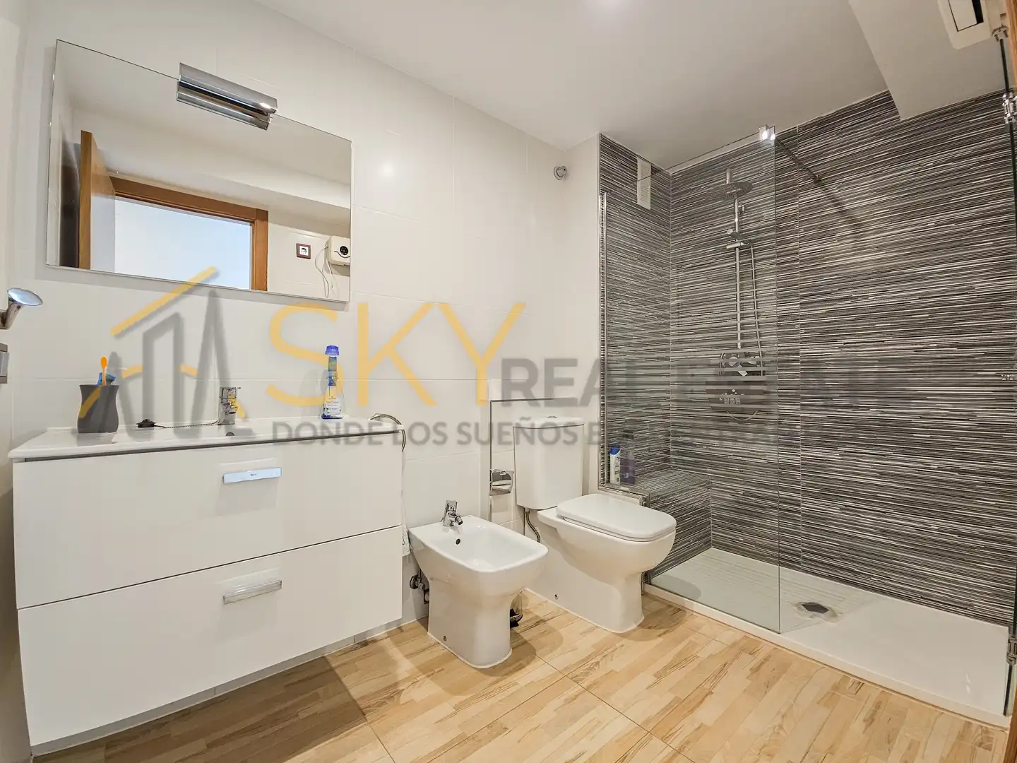 Bathroom of Flat for sale in Cullera  with Heating, Furnished and Community pool