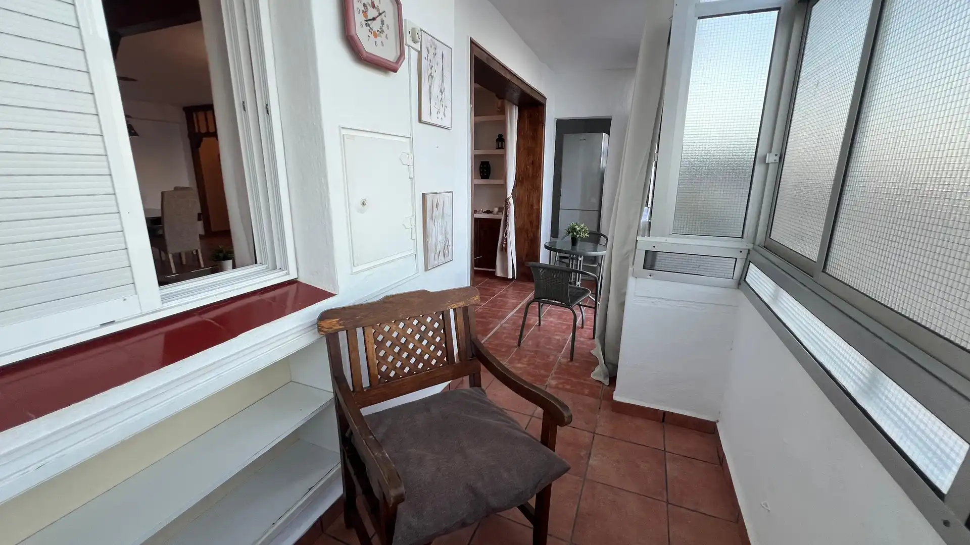 Terraza de Piso de alquiler en Santa Cruz de Tenerife con Jardín privado, Terraza y Amueblado