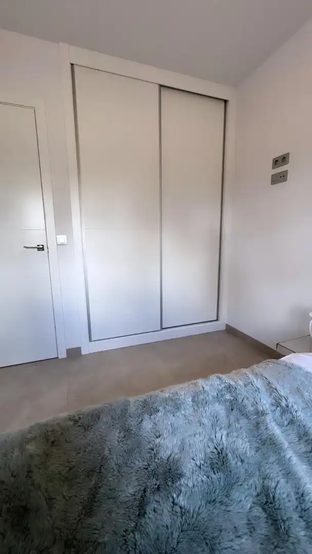 Bedroom of Apartments for rent in Benidorm  with Air Conditioner, Heating and Private garden