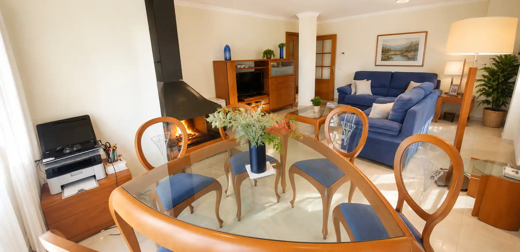 Living room of Apartments for sale in L'Escala  with Heating, Terrace and Furnished