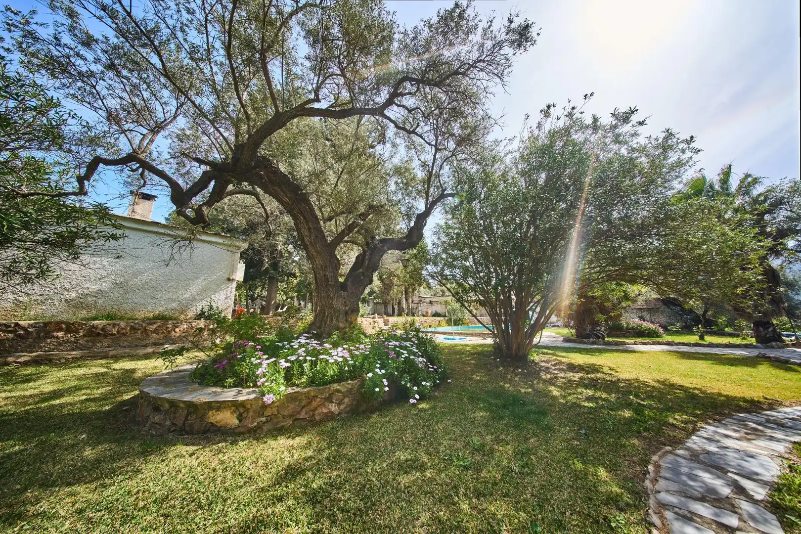 Jardí de Finca rústica en venda en Órgiva amb Jardí privat, Terrassa i Moblat