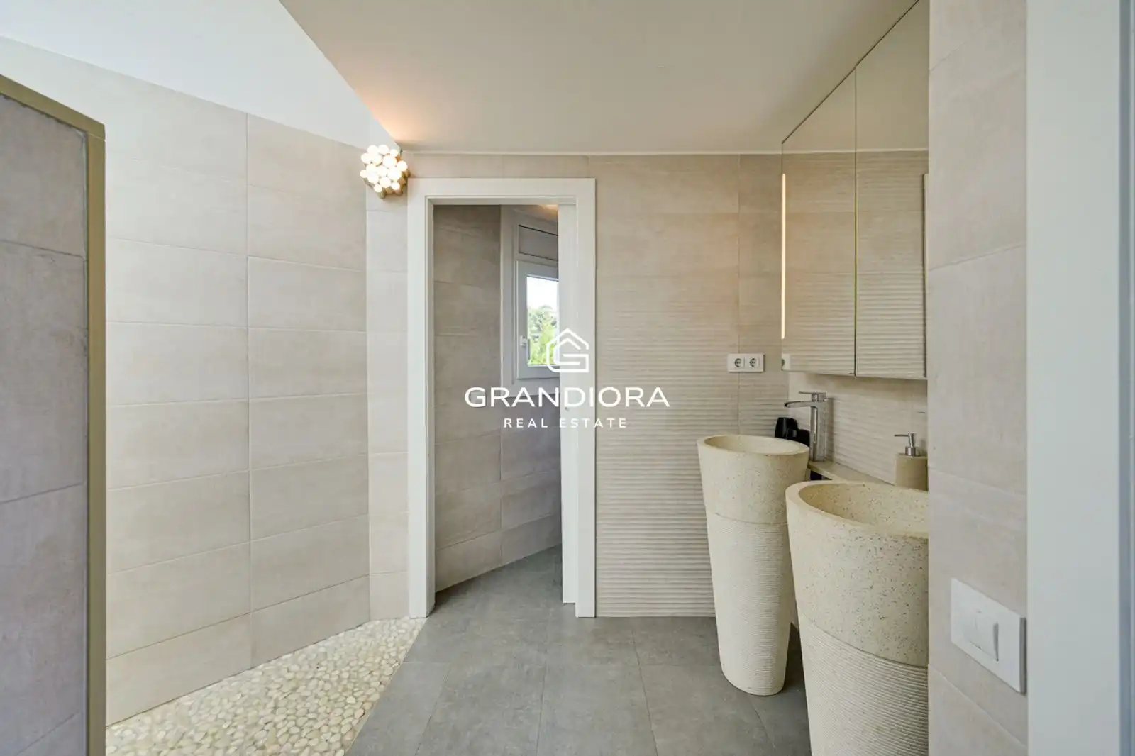 Bany de Casa o xalet en venda en Santa Susanna amb Aire condicionat, Terrassa i Traster
