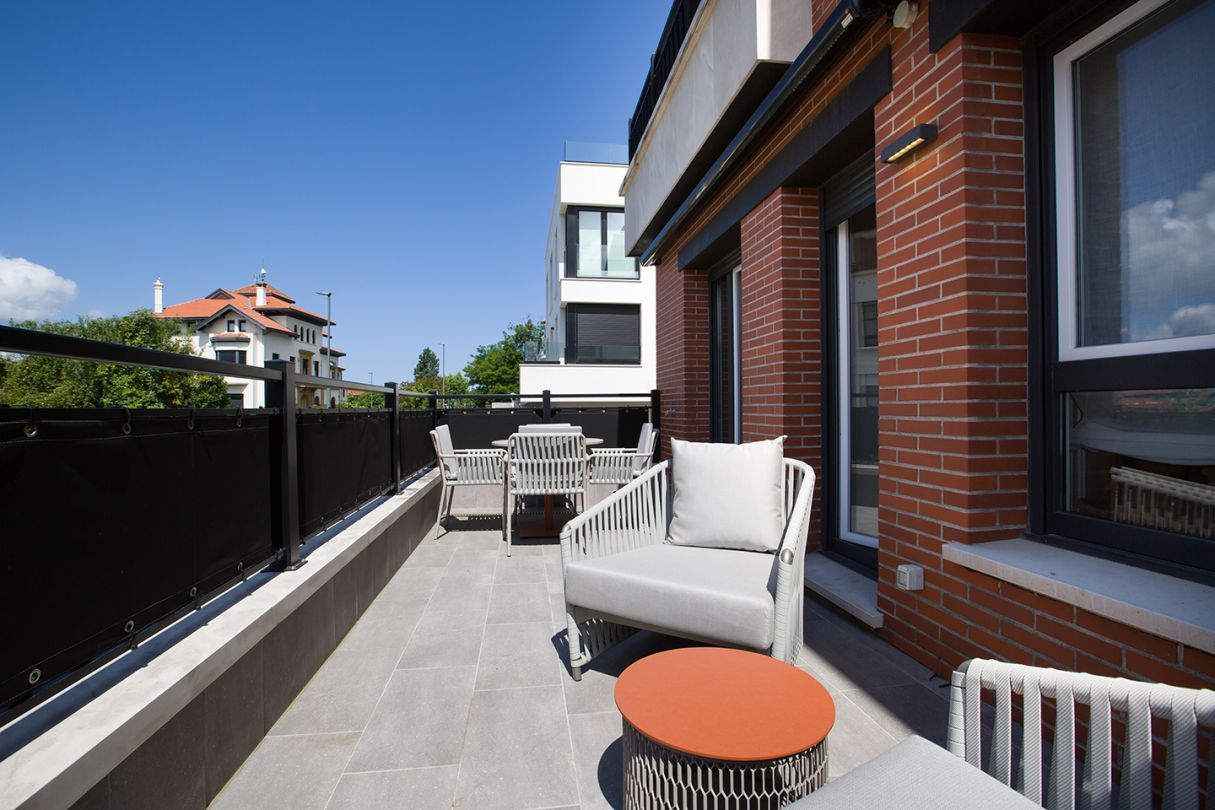 Terrassa de Pis en venda en Getxo  amb Aire condicionat, Calefacció i Jardí privat