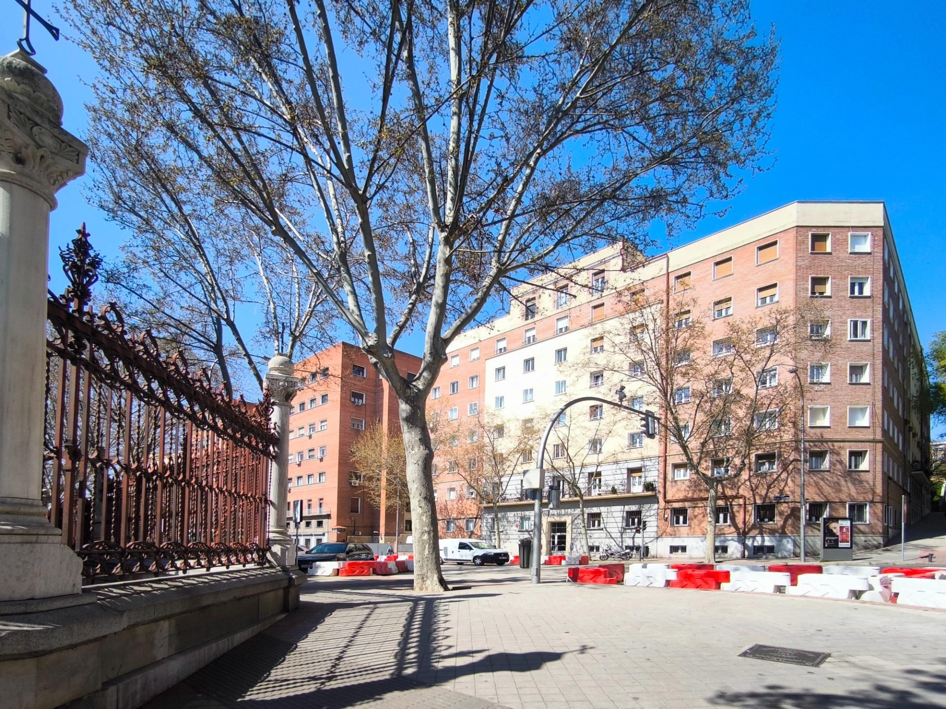 Vista exterior de Pis en venda en  Madrid Capital amb Aire condicionat i Traster