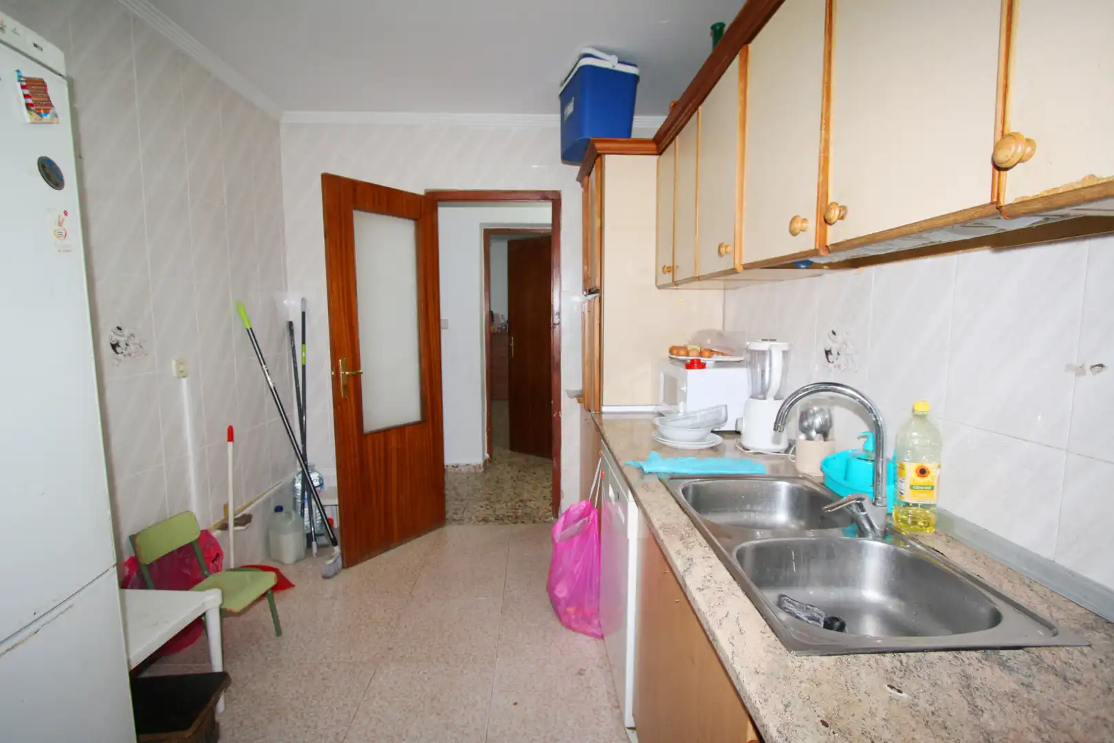 Cuina de Casa o xalet en venda en Albacete amb Calefacció, Terrassa i Traster