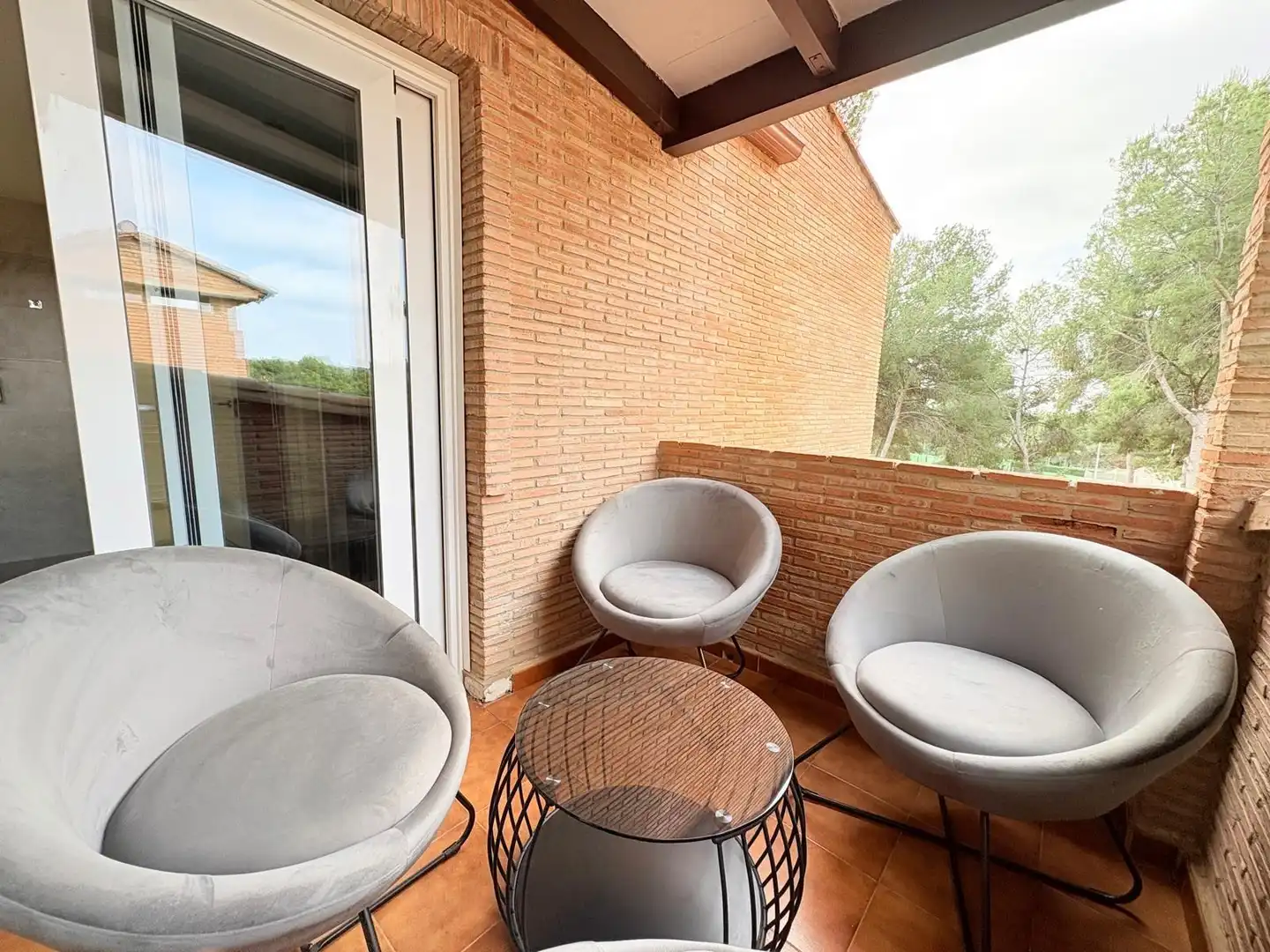 Terraza de Casa o chalet en venta en Alfinach - Los Monasterios