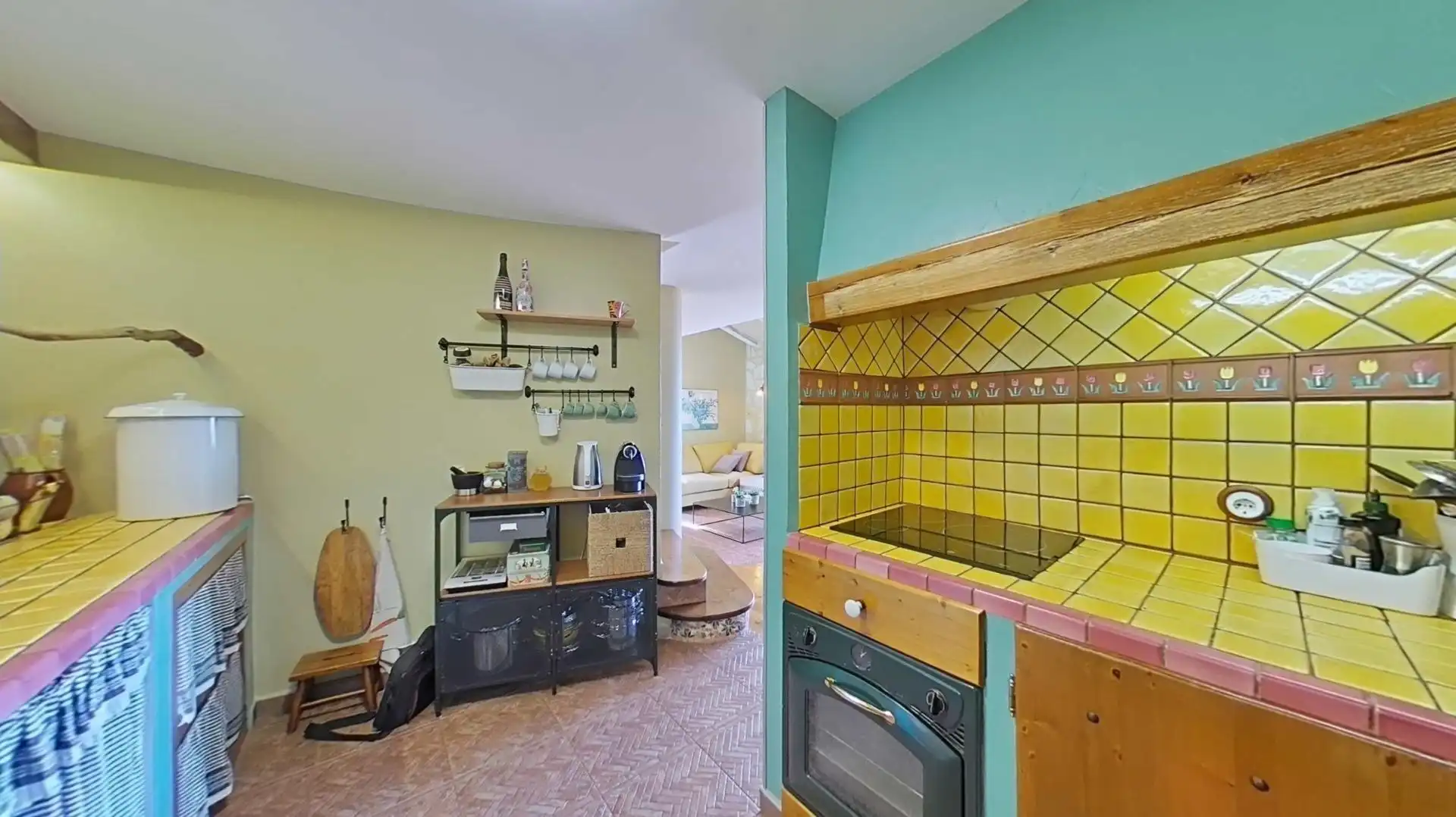 Cocina de Casa o chalet en venta en L'Ametlla del Vallès con Aire acondicionado, Calefacción y Jardín privado
