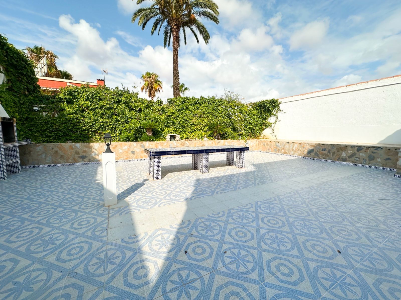 Terraza de Casa o chalet de alquiler en Torrevieja con Aire acondicionado, Jardín privado y Parquet