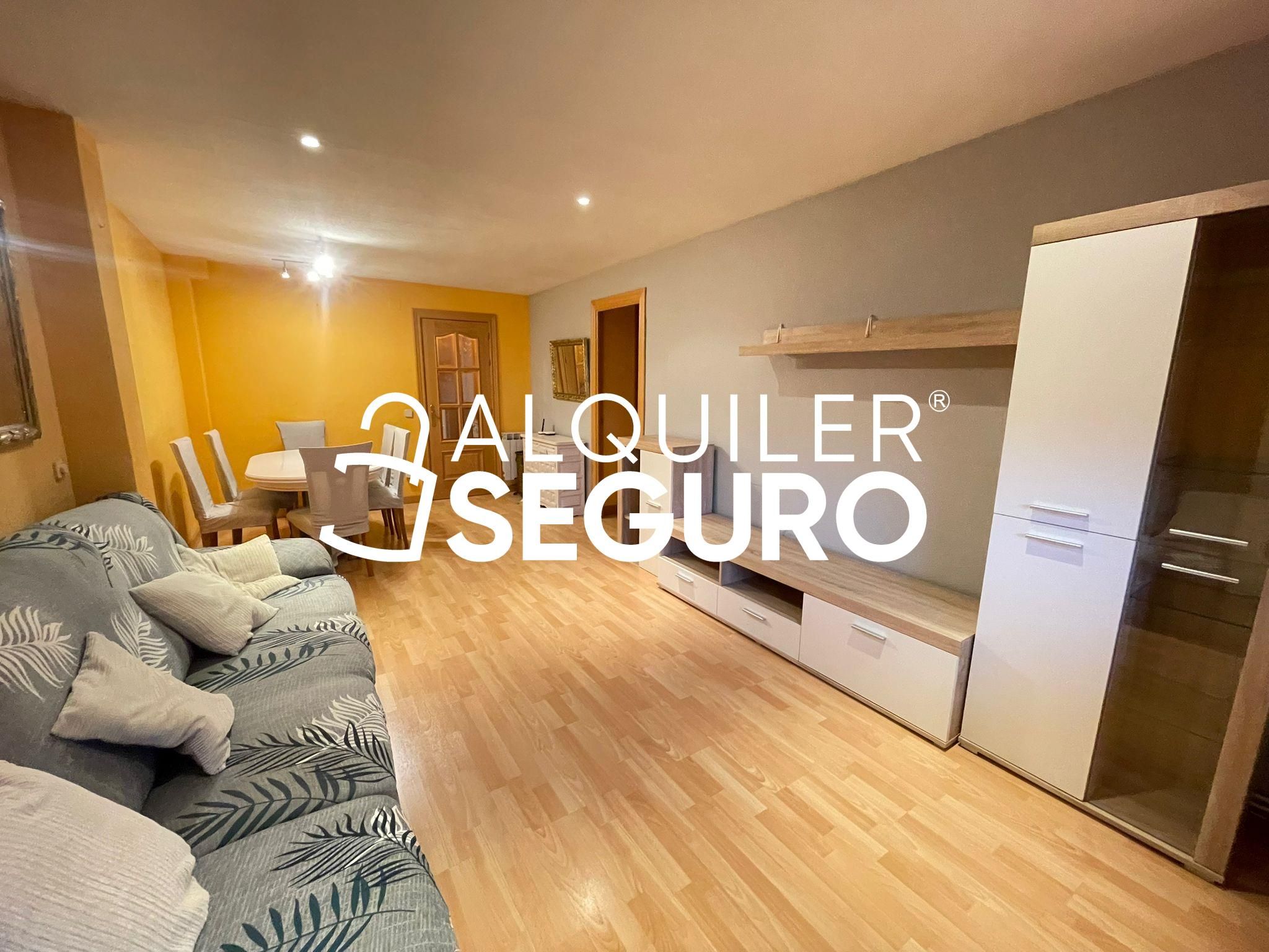 Living room of Flat to rent in  Madrid Capital  with Air Conditioner, Heating and Terrace