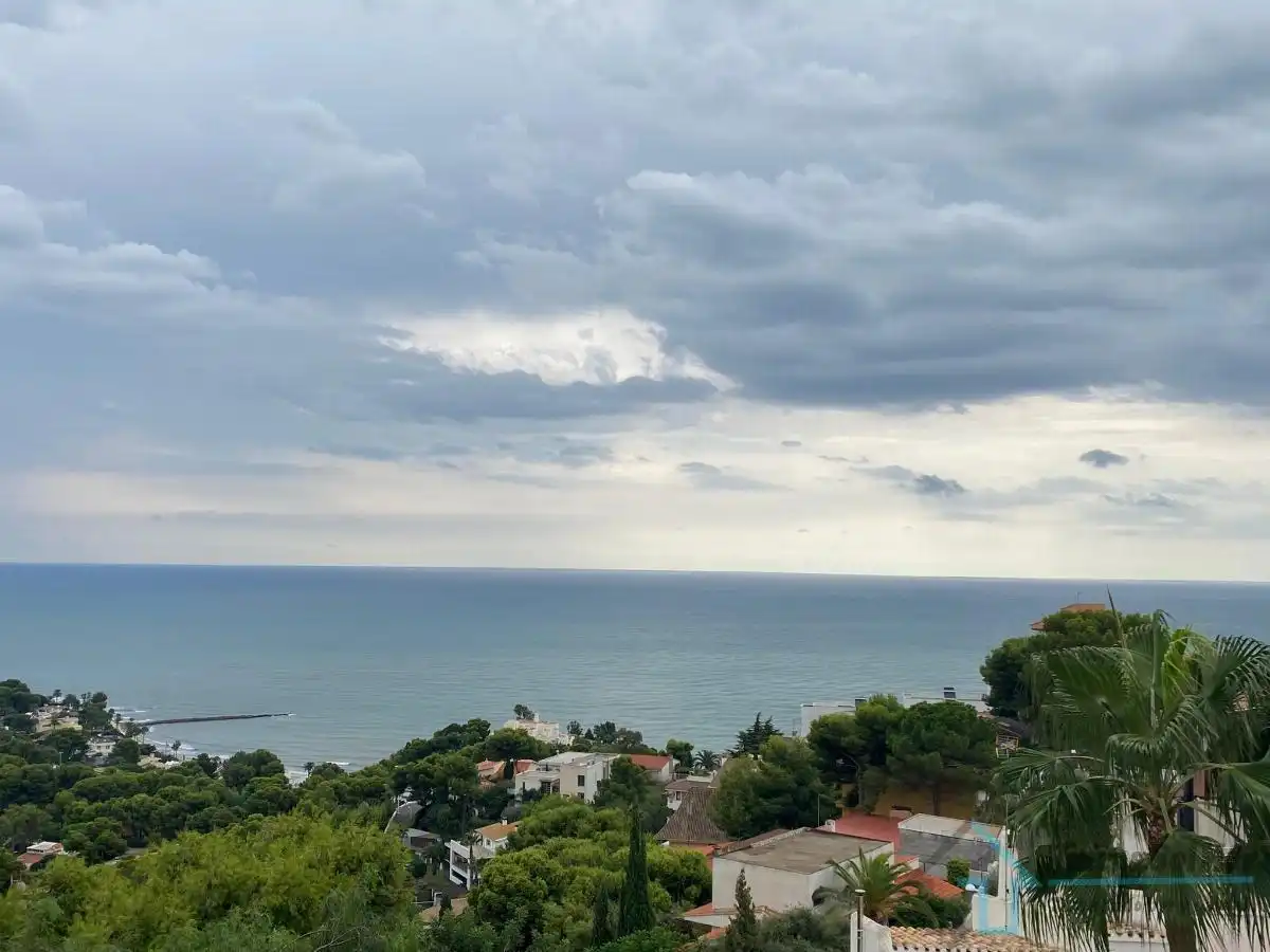 Vista exterior de Casa o chalet en venta en Benicasim / Benicàssim con Aire acondicionado, Calefacción y Terraza