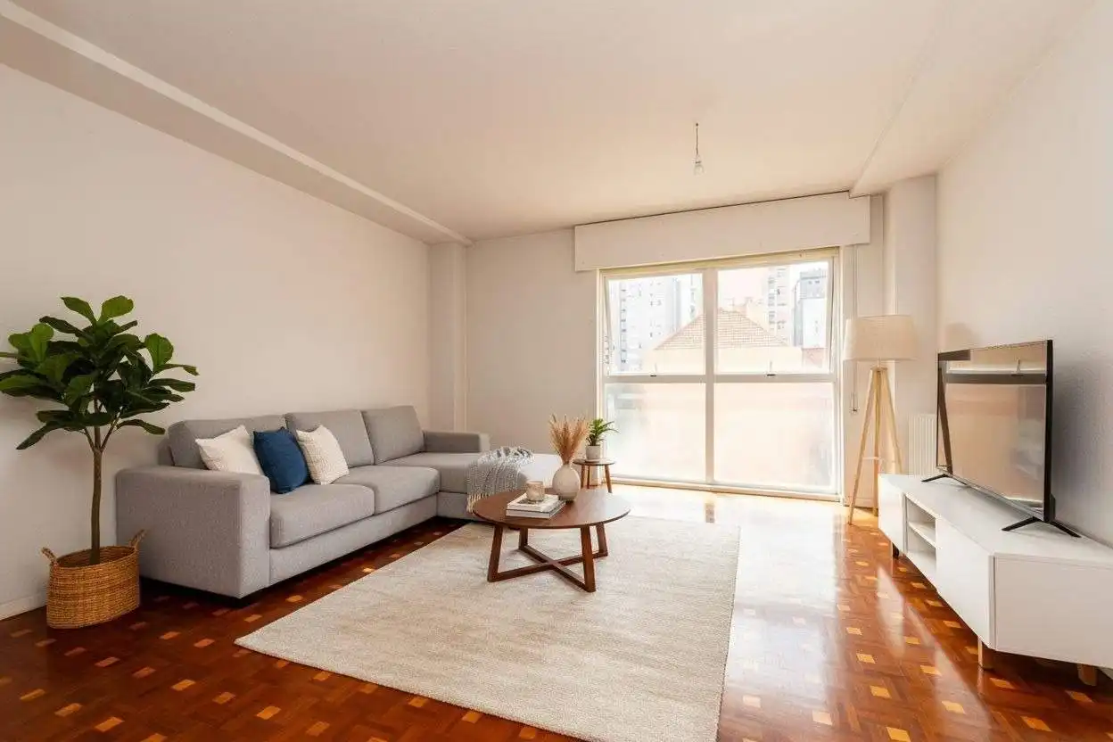 Living room of Flat for sale in A Coruña Capital   with Storage room
