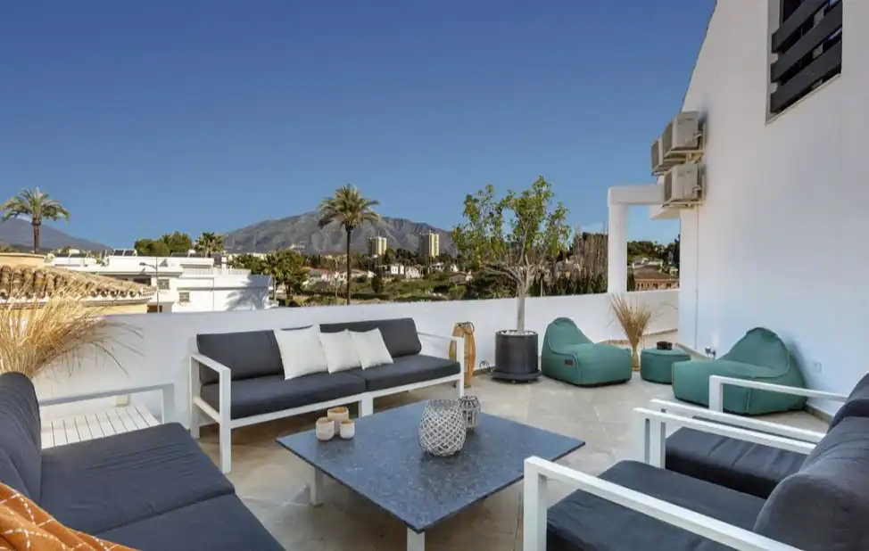 Terraza de Dúplex en venta en Marbella con Aire acondicionado, Calefacción y Terraza