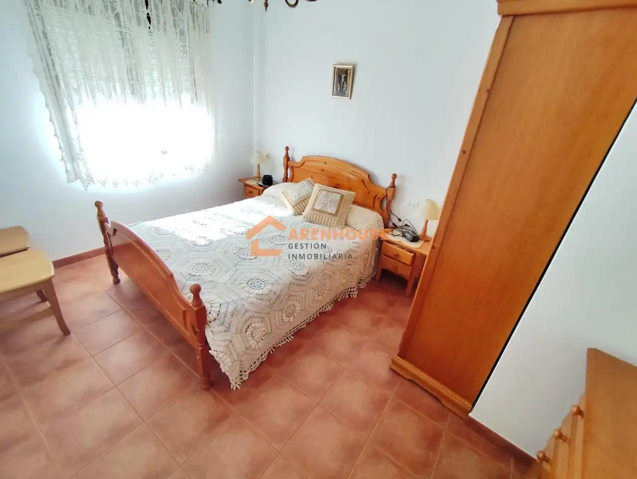 Bedroom of Houses for sale in Xunqueira de Ambía  with Heating, Storage room and Furnished