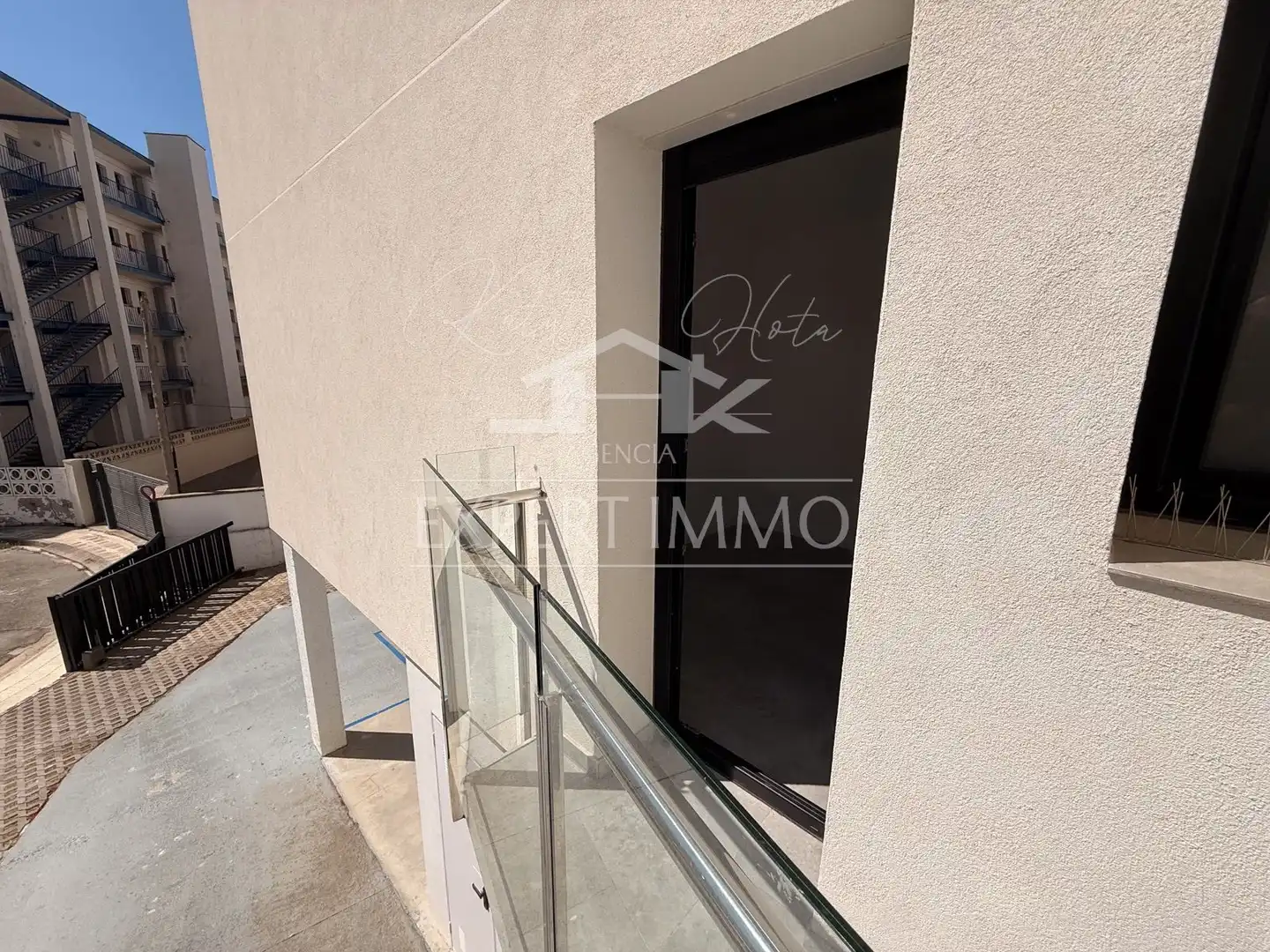 Exterior view of Apartments for sale in Roses  with Air Conditioner, Heating and Terrace