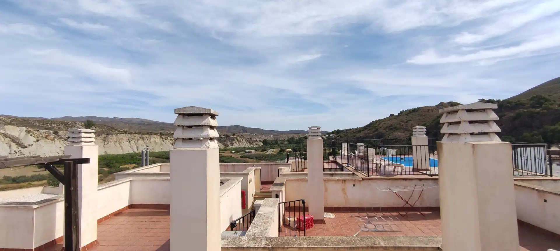 Terrassa de Pis en venda en Sorbas amb Aire condicionat, Jardí privat i Terrassa