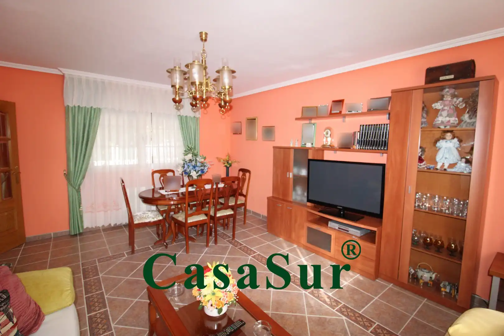 Sala de estar de Casa o chalet en venta en Traspinedo con Calefacción, Jardín privado y Terraza