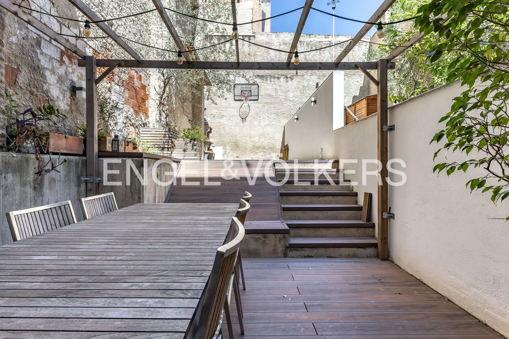 Terraza de Casa adosada en venta en Barcelona con Aire acondicionado, Calefacción y Parquet