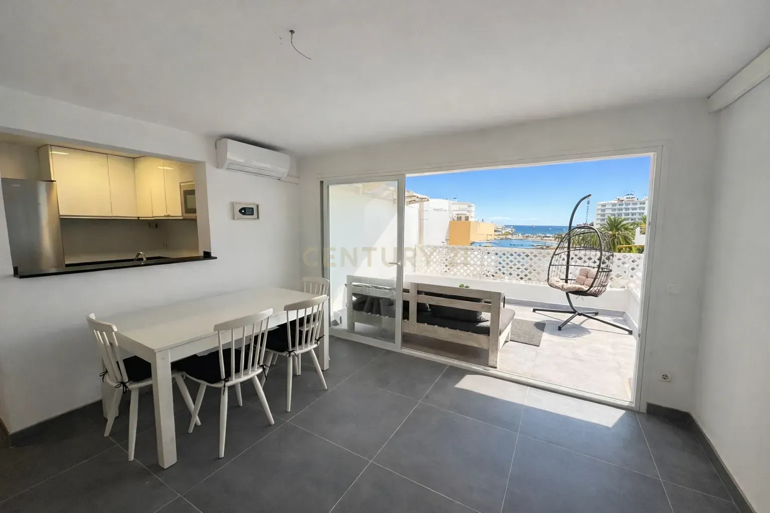 Exterior view of Apartment for sale in Eivissa  with Air Conditioner, Washing machine and Balcony