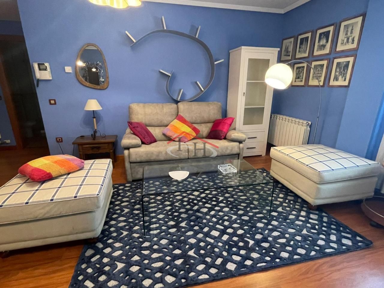 Sala de estar de Apartamento de alquiler en León Capital  con Calefacción, Parquet y Trastero