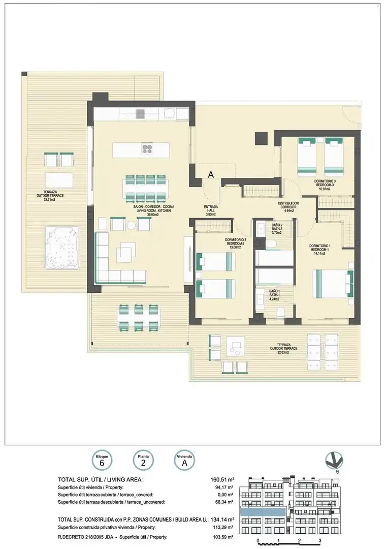 Apartment mit Terrasse zum Verkauf in Calle Concepción Arenal, imagen 29