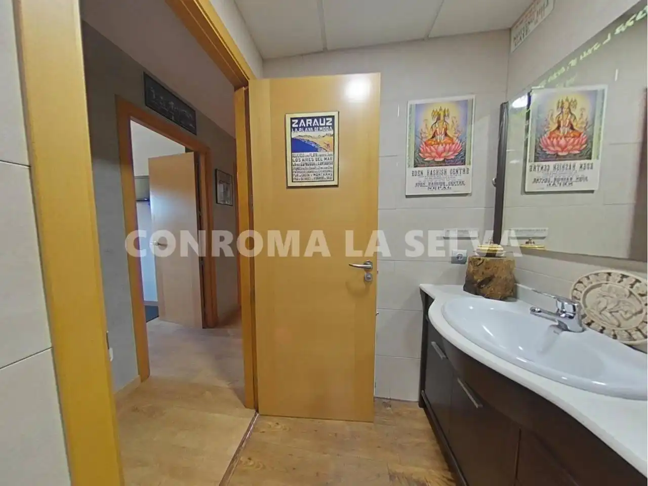 Bathroom of Flat for sale in Lloret de Mar  with Private garden, Parquet flooring and Terrace