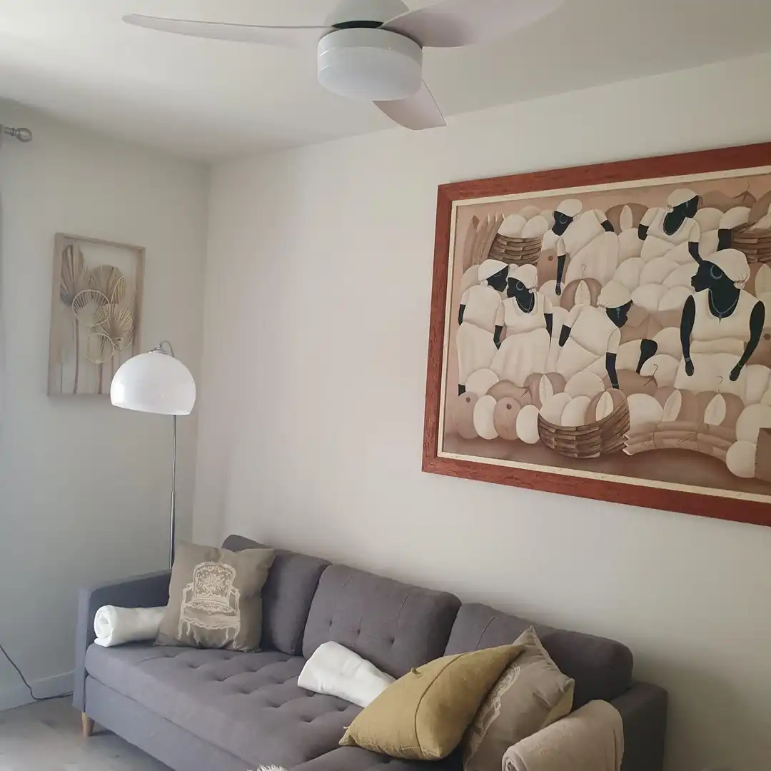 Sala de estar de Piso de alquiler en Sitges con Amueblado