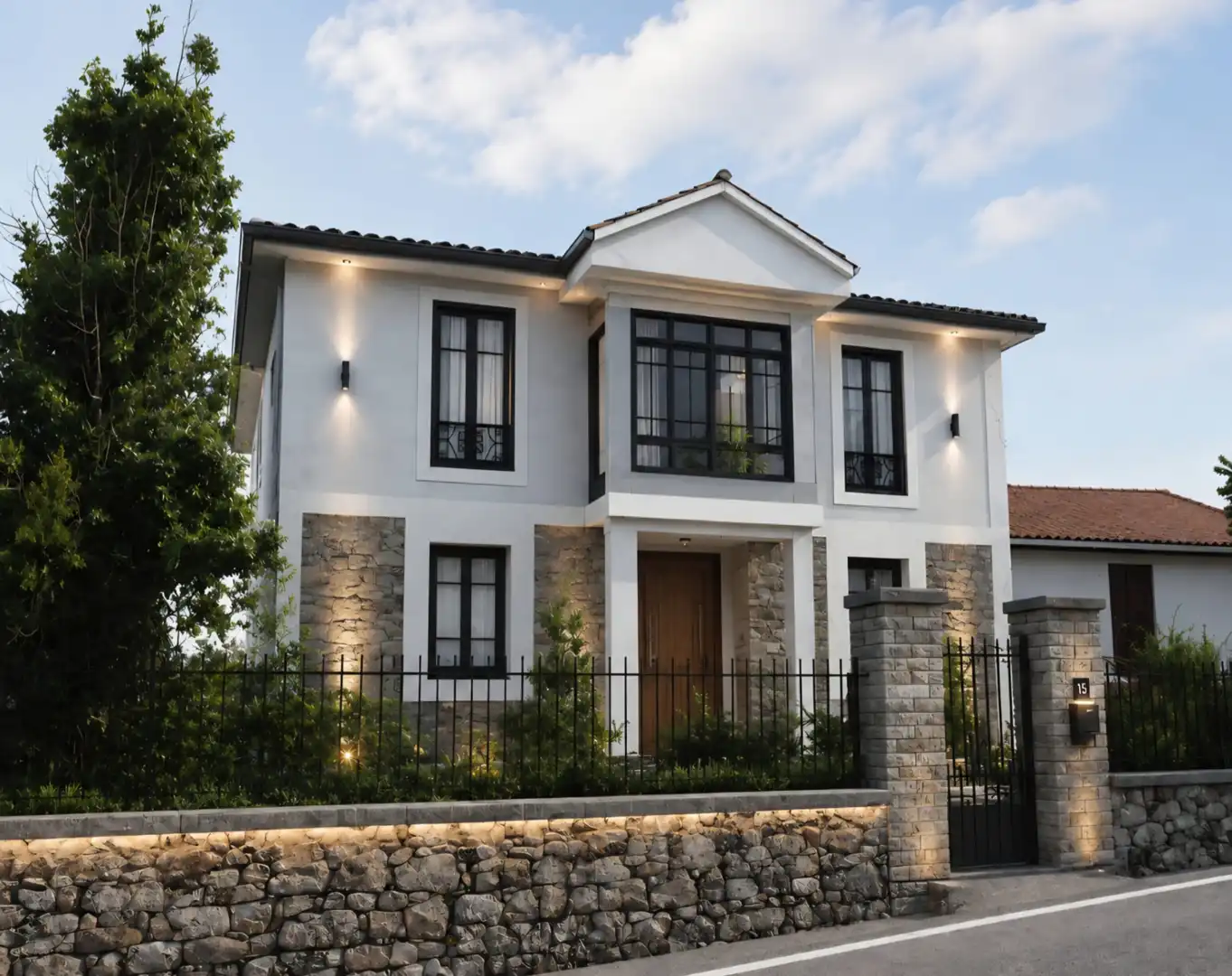 Exterior view of Houses for sale in Polanco  with Heating, Private garden and Terrace