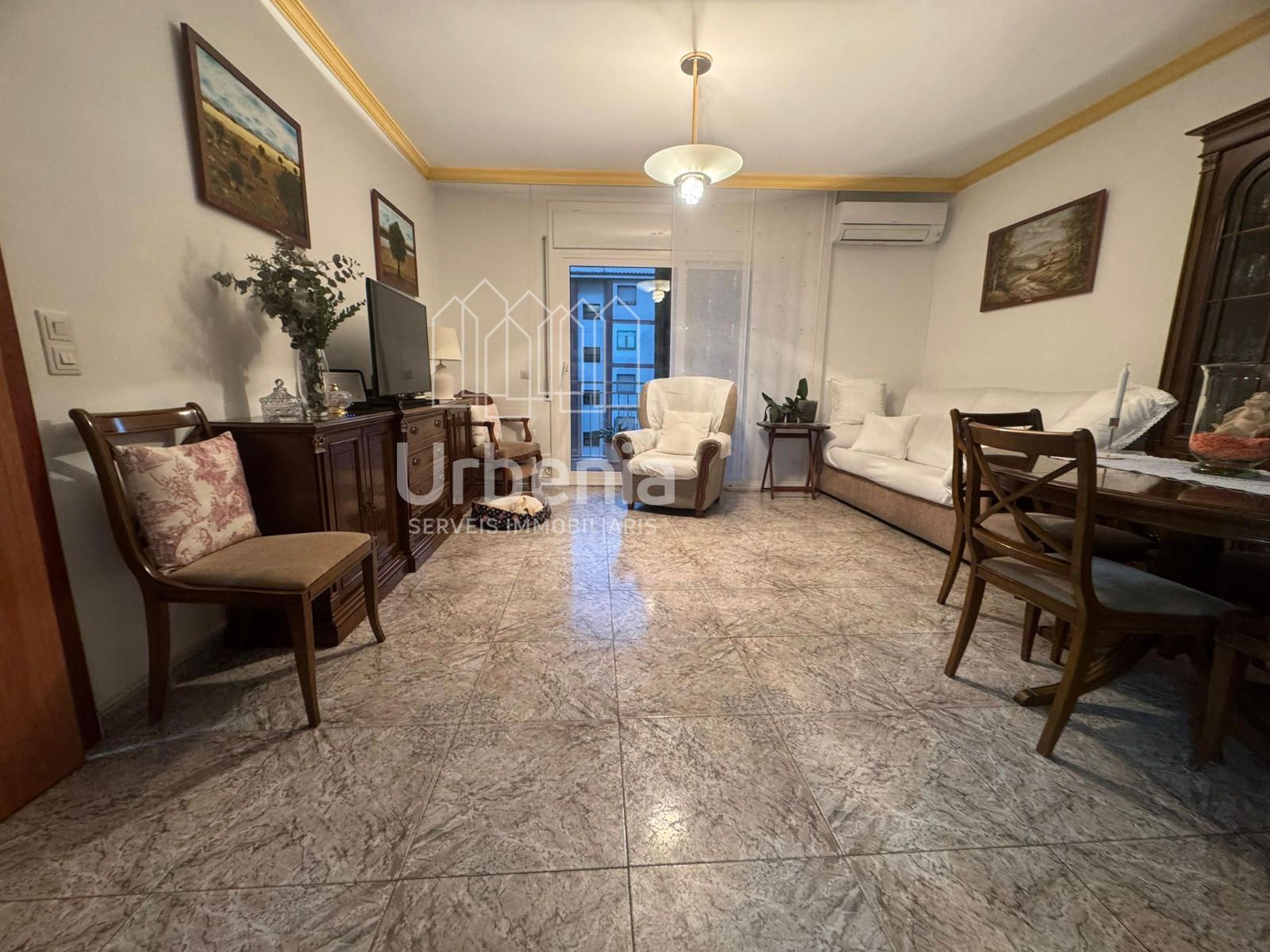 Living room of Flat for sale in Mataró  with Air Conditioner and Terrace