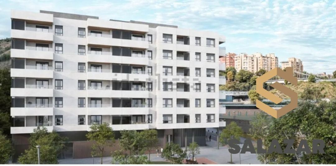 Vista exterior de Piso en venta en Bilbao  con Calefacción, Jardín privado y Terraza