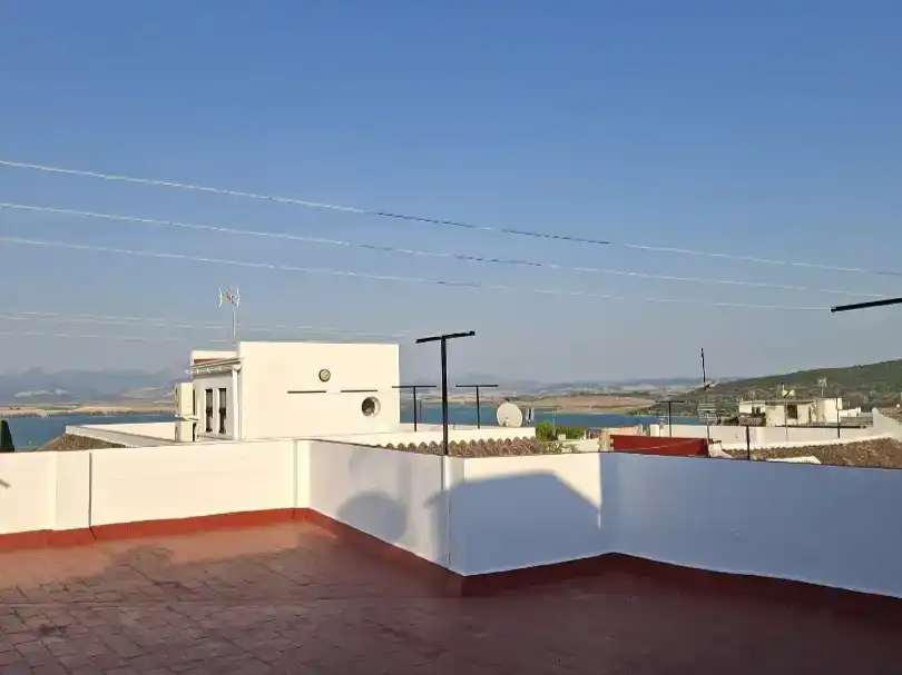 Terrassa de Pis en venda en Bornos amb Aire condicionat, Jardí privat i Moblat